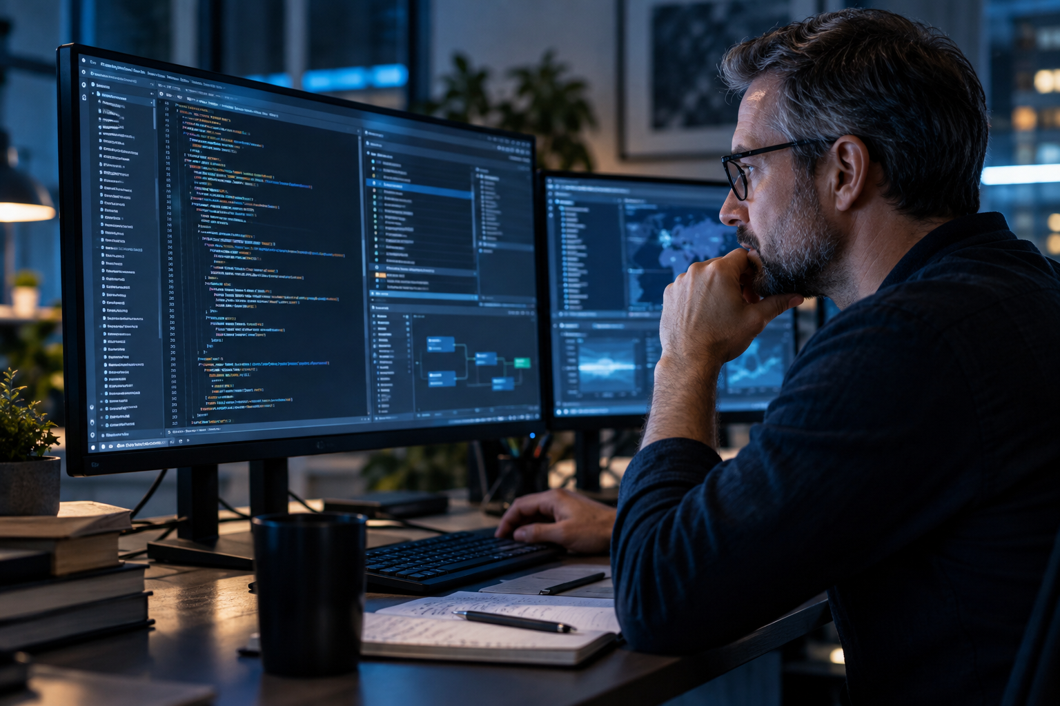 Software Maintenance and Technical Support business scene